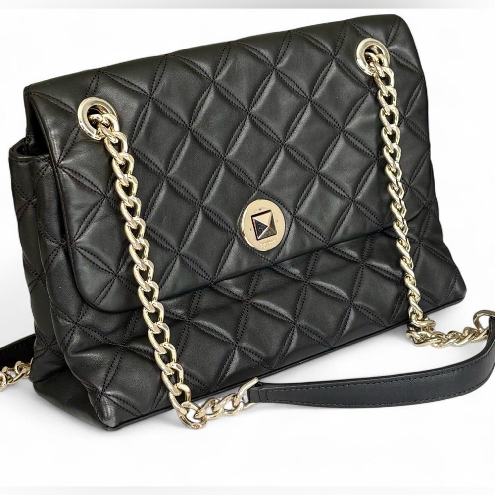 Kate Spade crossbody or shoulder bag gold chains